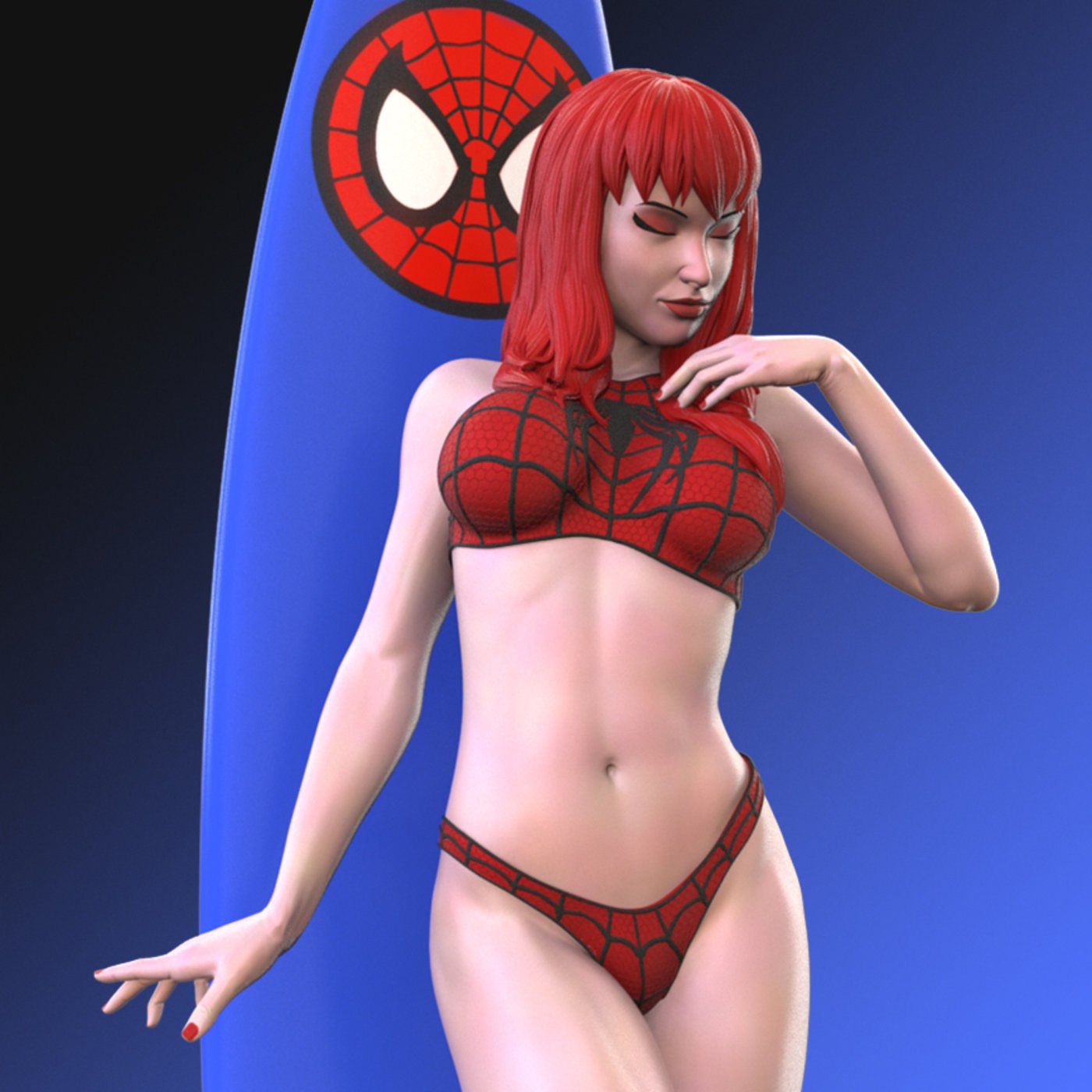 MJ Surfing Outfit from Spiderman