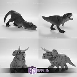 February 2023 Dino and Dog Miniatures