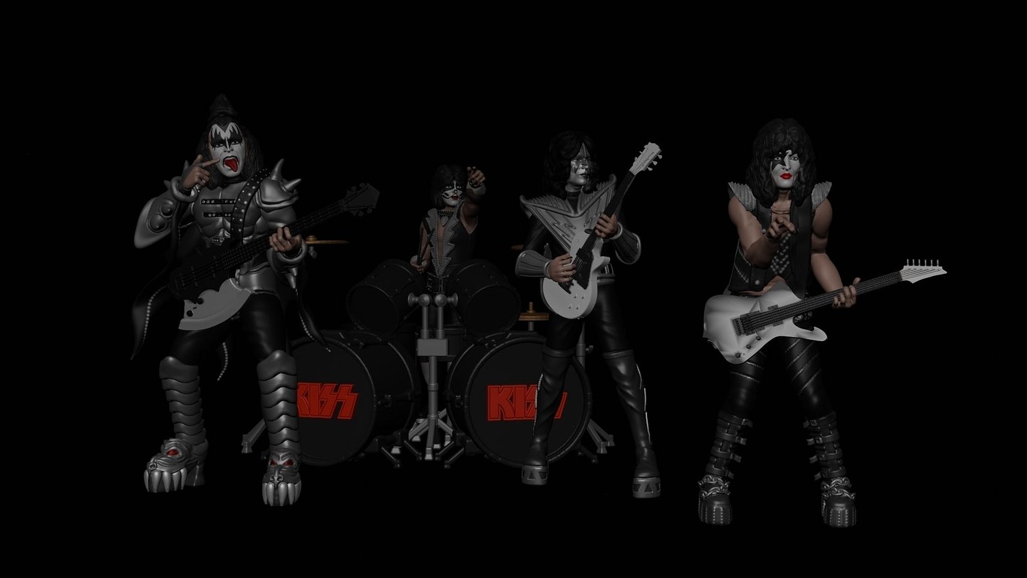 Kiss Rock Band Fanart