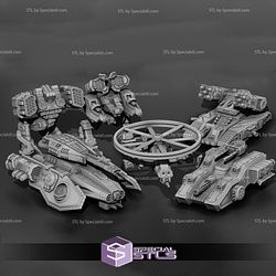 February 2023 The Lelanian Industrial Complex Miniatures