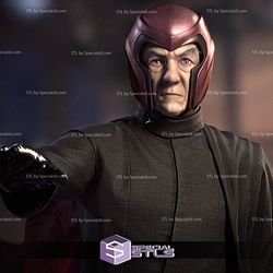 Ian McKellen Magneto 3D Model