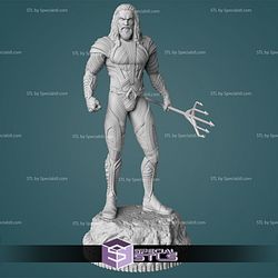 Aquaman STL Files Standing from DC 3D Model