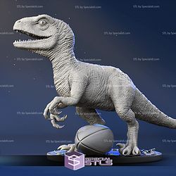 Baby Blue 3D Printable from Jurassic World STL Files