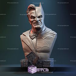 Batman vs Joker Bust STL Files