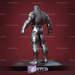 Colossus Standing STL Files from X Men 3D Model
