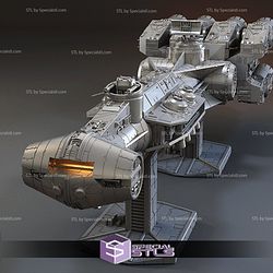 Corellian Corvette STL Files from Starwars 3D Model