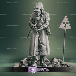 Chernobyl Liquidator STL Files