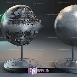 Death Star II 3D Model from Starwar STL