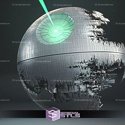 Death Star II 3D Model from Starwar STL