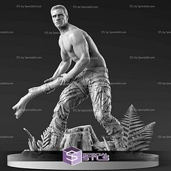 Dutch STL Files for Diorama from Predator 3D Model