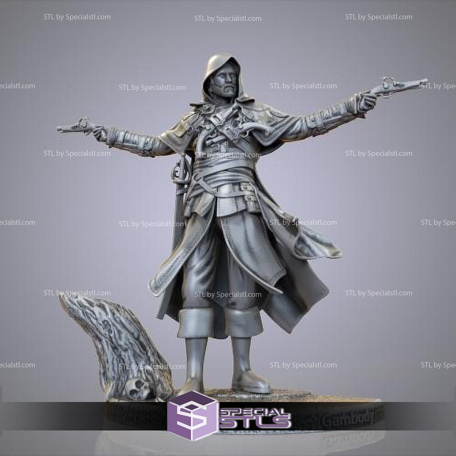 Edward Kenway STL Files from Assassins Creed 3D Printable
