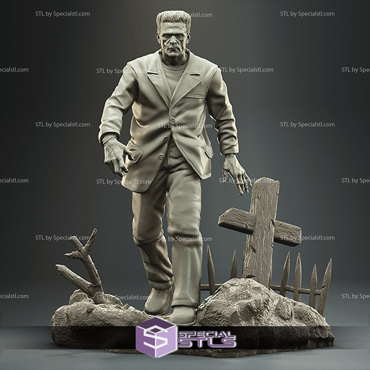 Frankenstein STL Files from The Monster 3D Printable