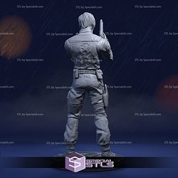 Leon Kennedy STL Files from Resident Evil
