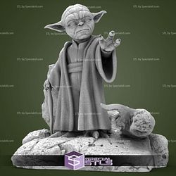 Master Yoda STL Files from Starwar 3D Printable