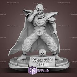 Piccolo 3D Printing Figurine Standing V2 from Dragonball STL