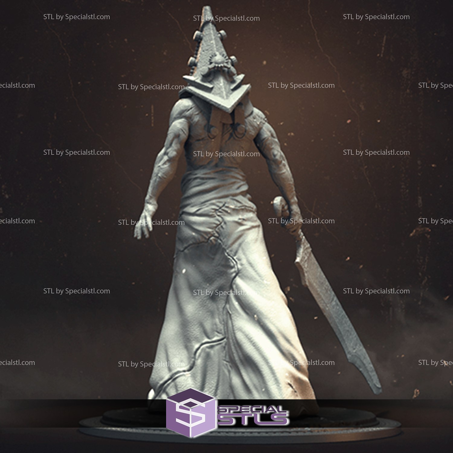 Gambody STL files of Pyramid Head for 3D Printing