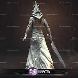Pyramid Head 3D Printable from Silent Hill STL Files