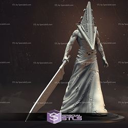 Pyramid Head 3D Printable from Silent Hill STL Files