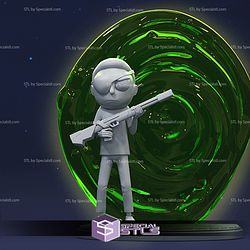 Rick and Morty STL Files Diorama