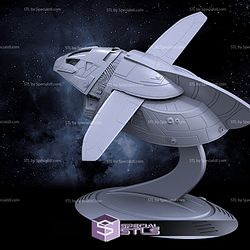 Serenity Shuttle 3D Printable from Firefly STL Files