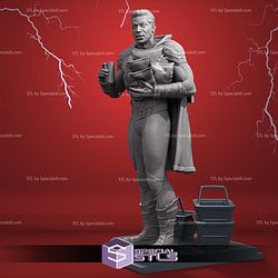 Shazam Billy Batson STL Files for Diorama from DC 3D Model