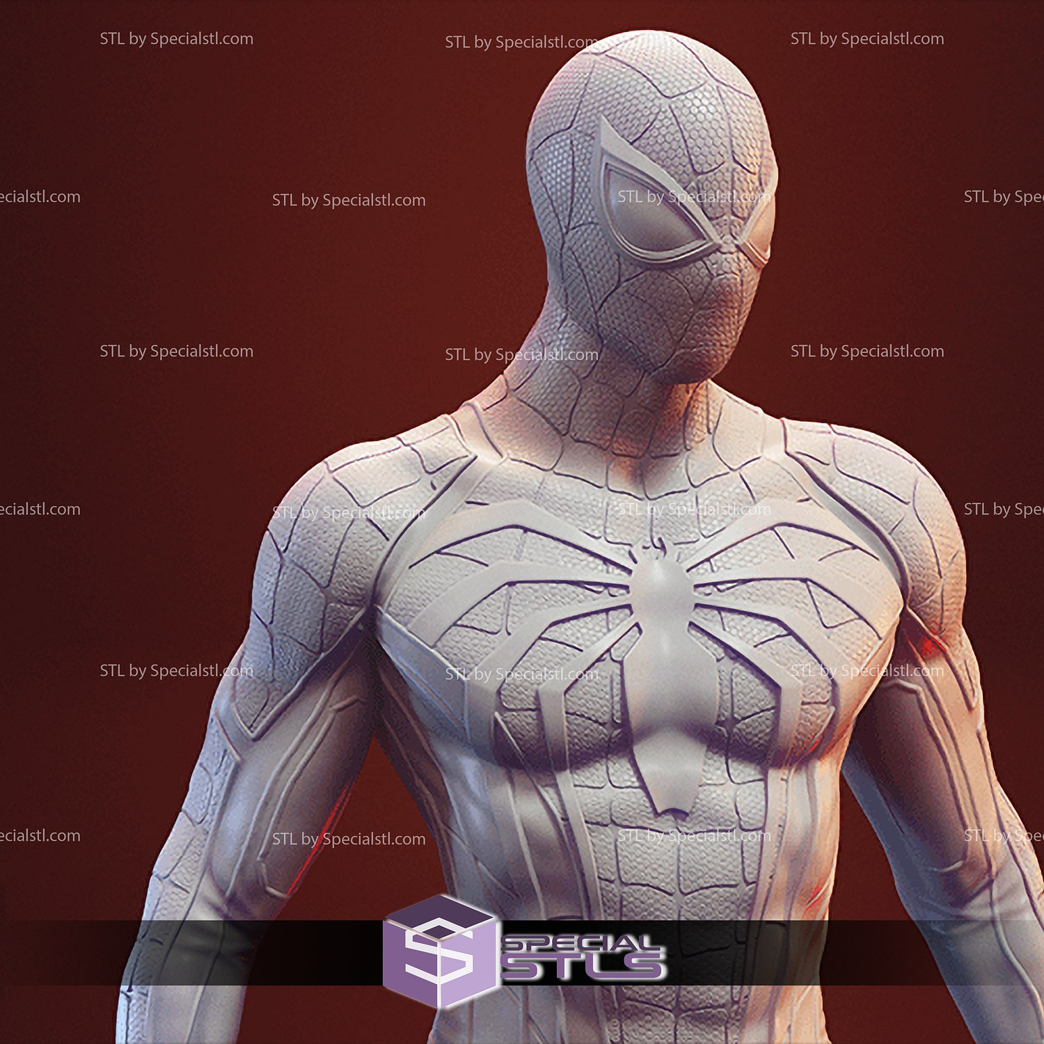 Spider-Man Game Suit STL Files