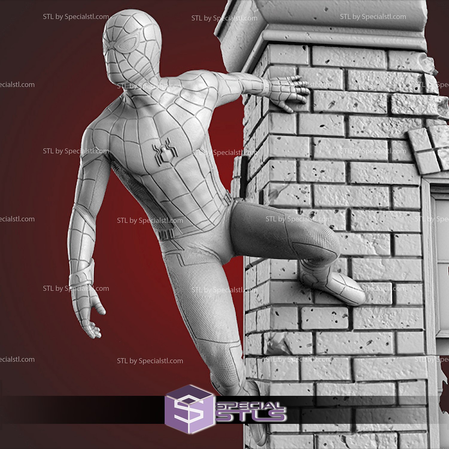 Spider Man Wall Crawler Stl Files Specialstl 8909