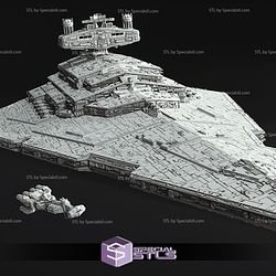 Star Destroyer STL Files from Starwars 3D Model