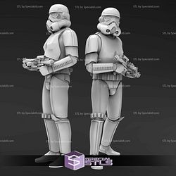 Stormtroopers STL Files Standing from Starwars
