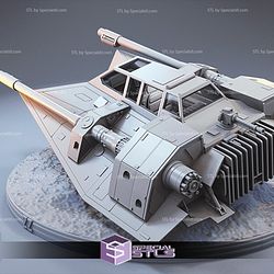 T-47 Snowspeeder 3D Printable from Starwars STL Files