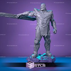 Thanos Endgame 3D Model Amor Standing