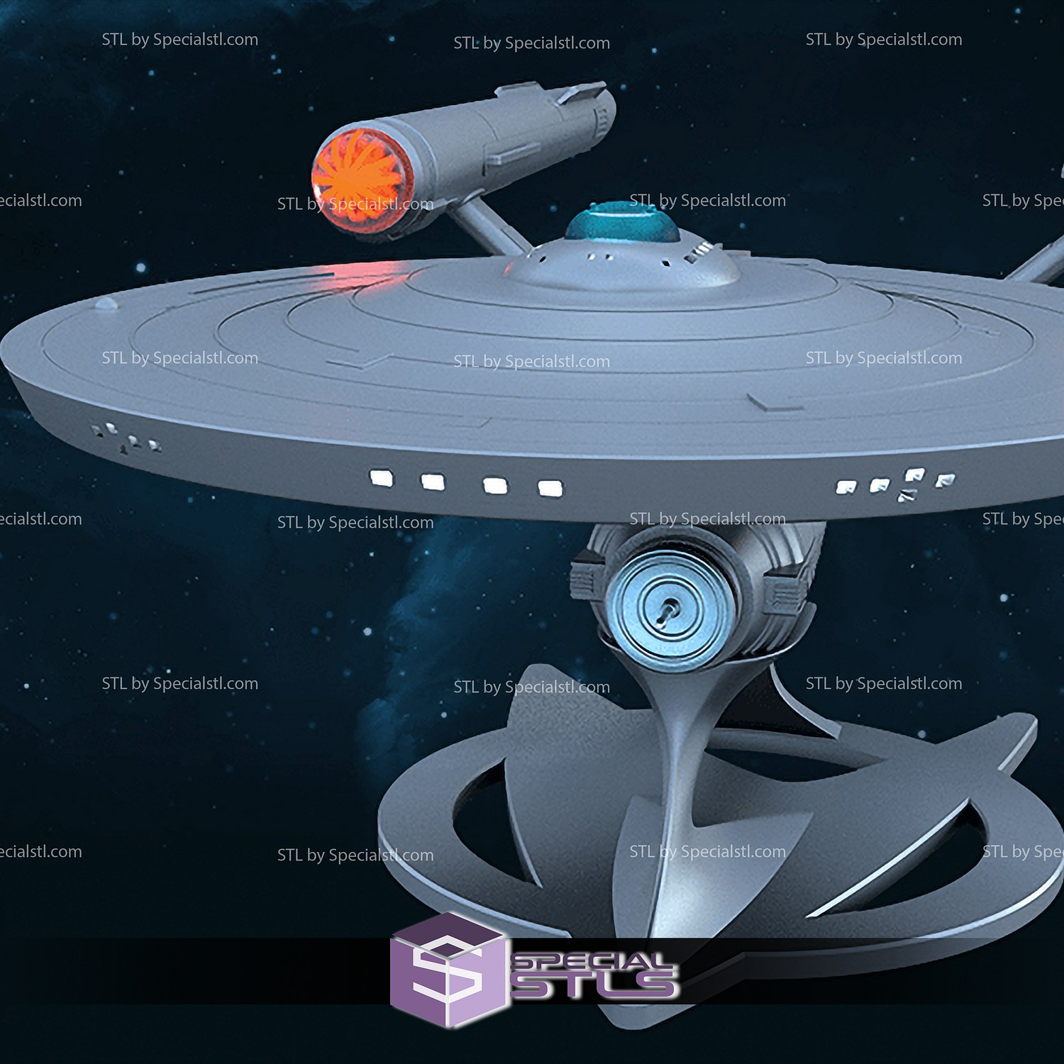 uss enterprise star trek 3d print