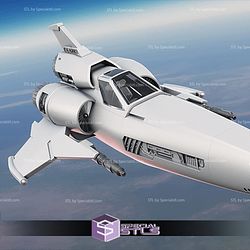 Viper Mark II 3D Printable from Battlestar Galactica STL Files