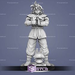 Yamcha and Puar STL Files from Dragonball