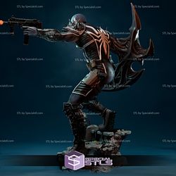 Agent Venom STL files Action Pose