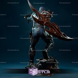 Agent Venom STL files Action Pose