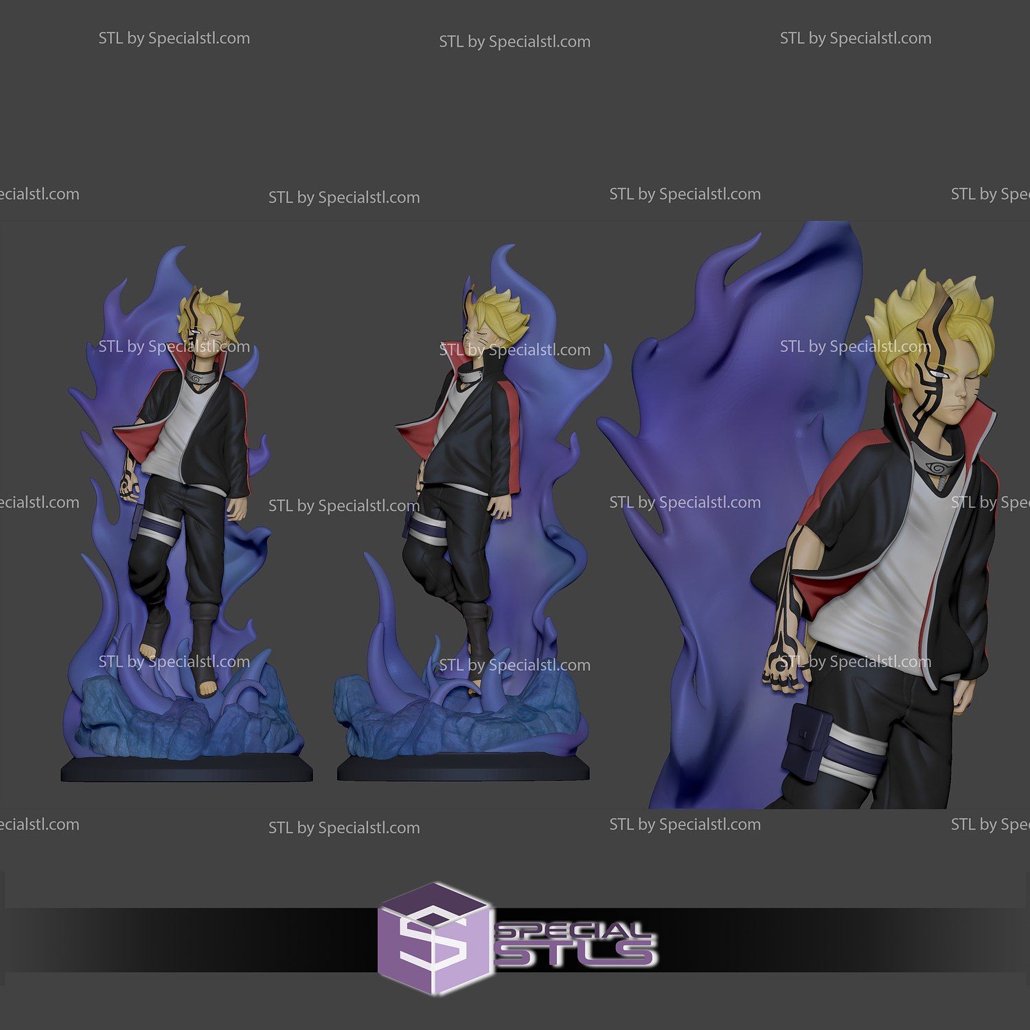 KARMA BORUTO - NARUTO - BORUTO 3D model 3D printable