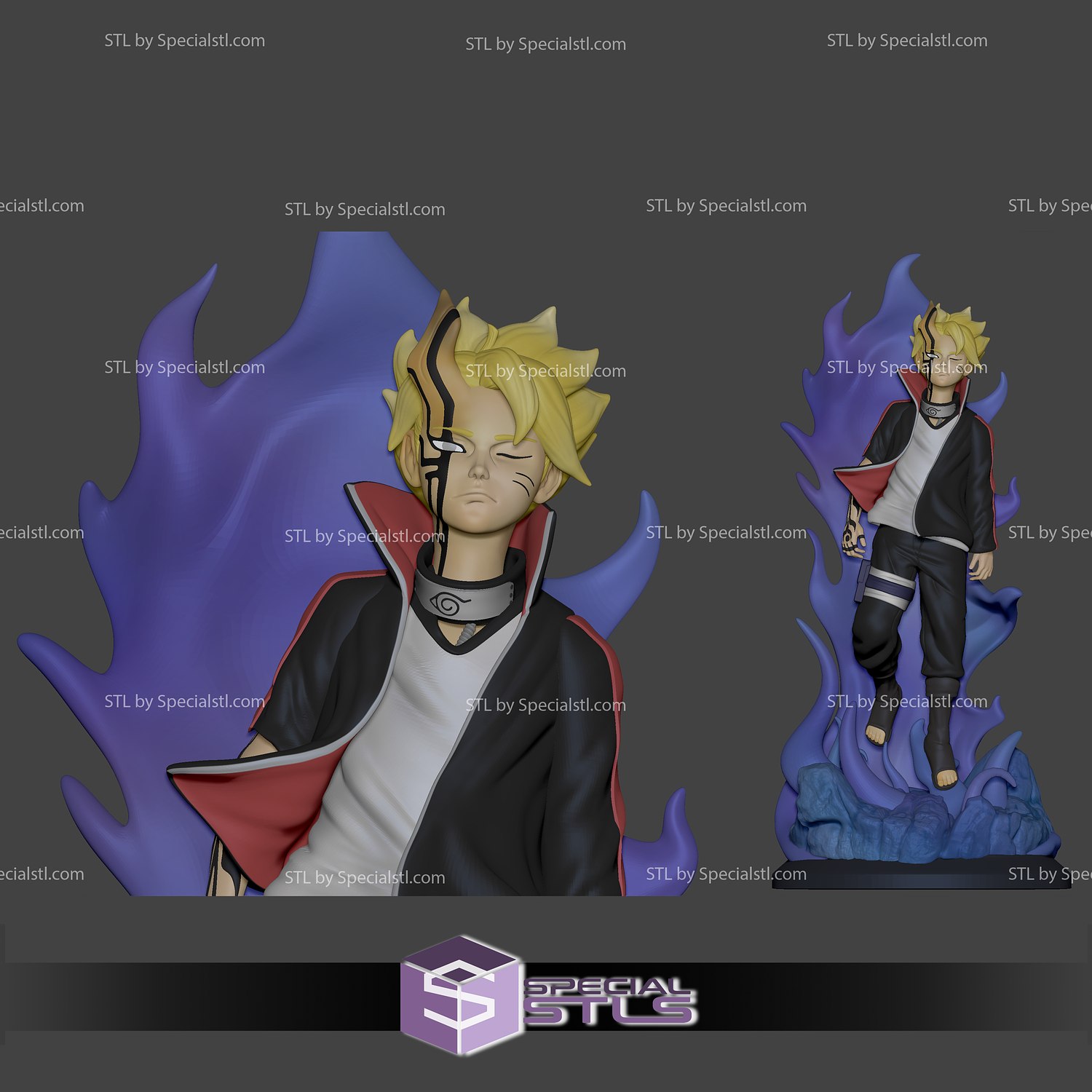 KARMA BORUTO - NARUTO - BORUTO 3D model 3D printable