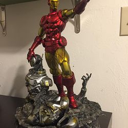 Classic Ironman vs Ultron from Marvel
