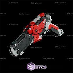 Cosplay STL Files Armorized Deadpool Pistol Sai and Knife