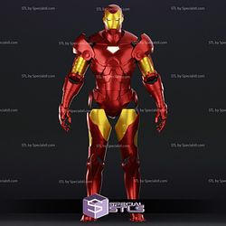 Cosplay STL Files Iron Man Armor Model 25 Wearable