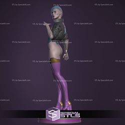 CyberPunk Girl 3D Model V2