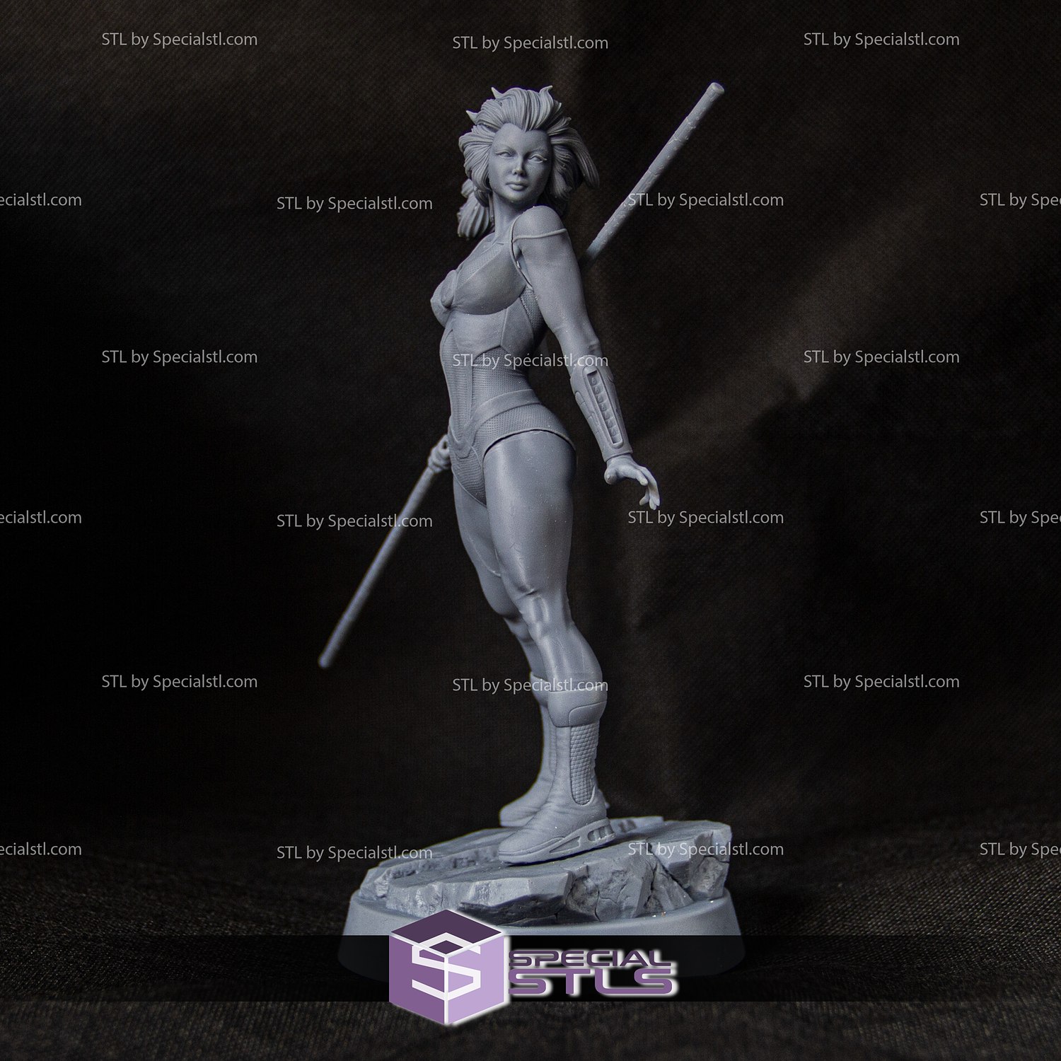 Cheetara STL files Standing from Thundercats