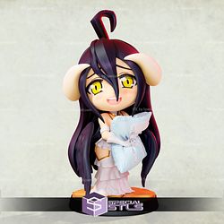 Chibi Albedo 3D Model from Overlord