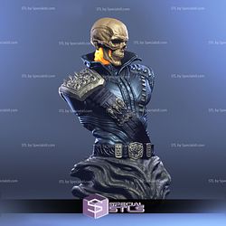 Ghost Rider Bust STL Files
