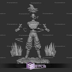Goku Power 3D Model STL Files from Dragonball