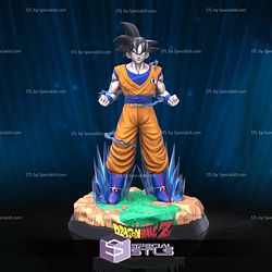 Goku Power 3D Model STL Files from Dragonball