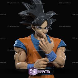 Goku STL Files Walking Pose