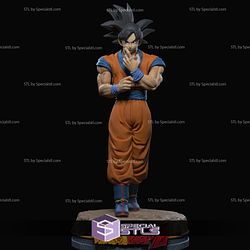 Goku STL Files Walking Pose