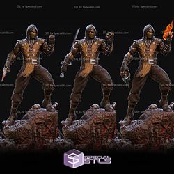 Hanzo Scorpion 3D Model from Mortal Kombat